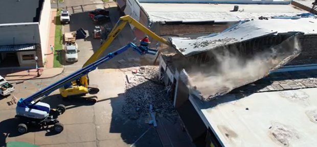 magnoliareporter.com: Demolition work on Square has unintended consequences