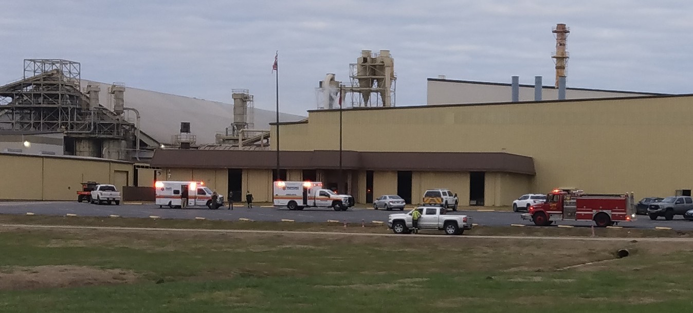 SWARK.Today: Explosion at Danson’s wood pellet plant in Industrial Park near Hope