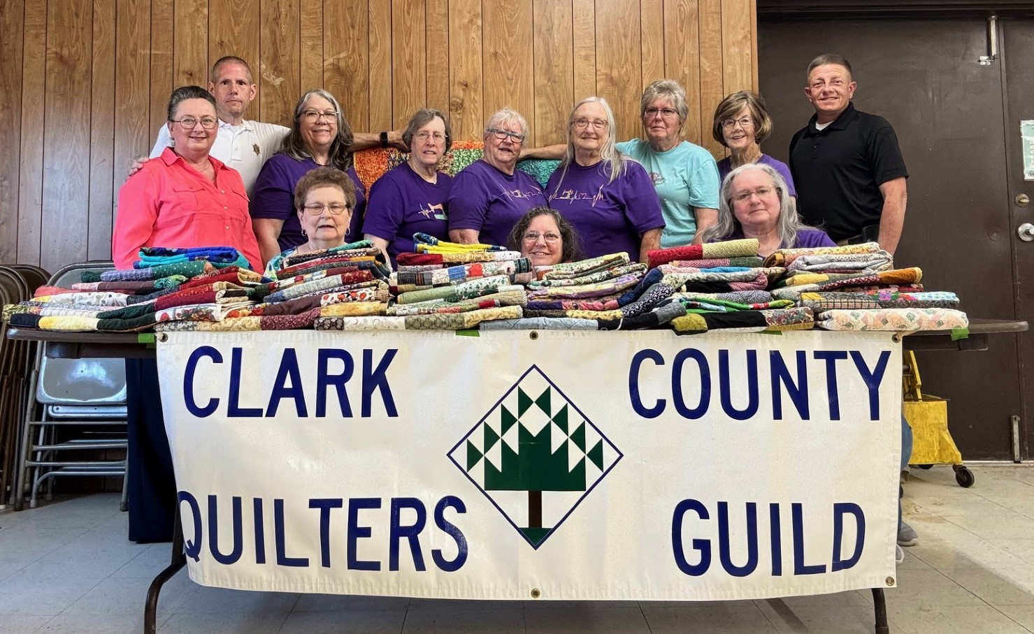 Clark County Quilters donate handmade quilts to give warmth, comfort during traumatic events