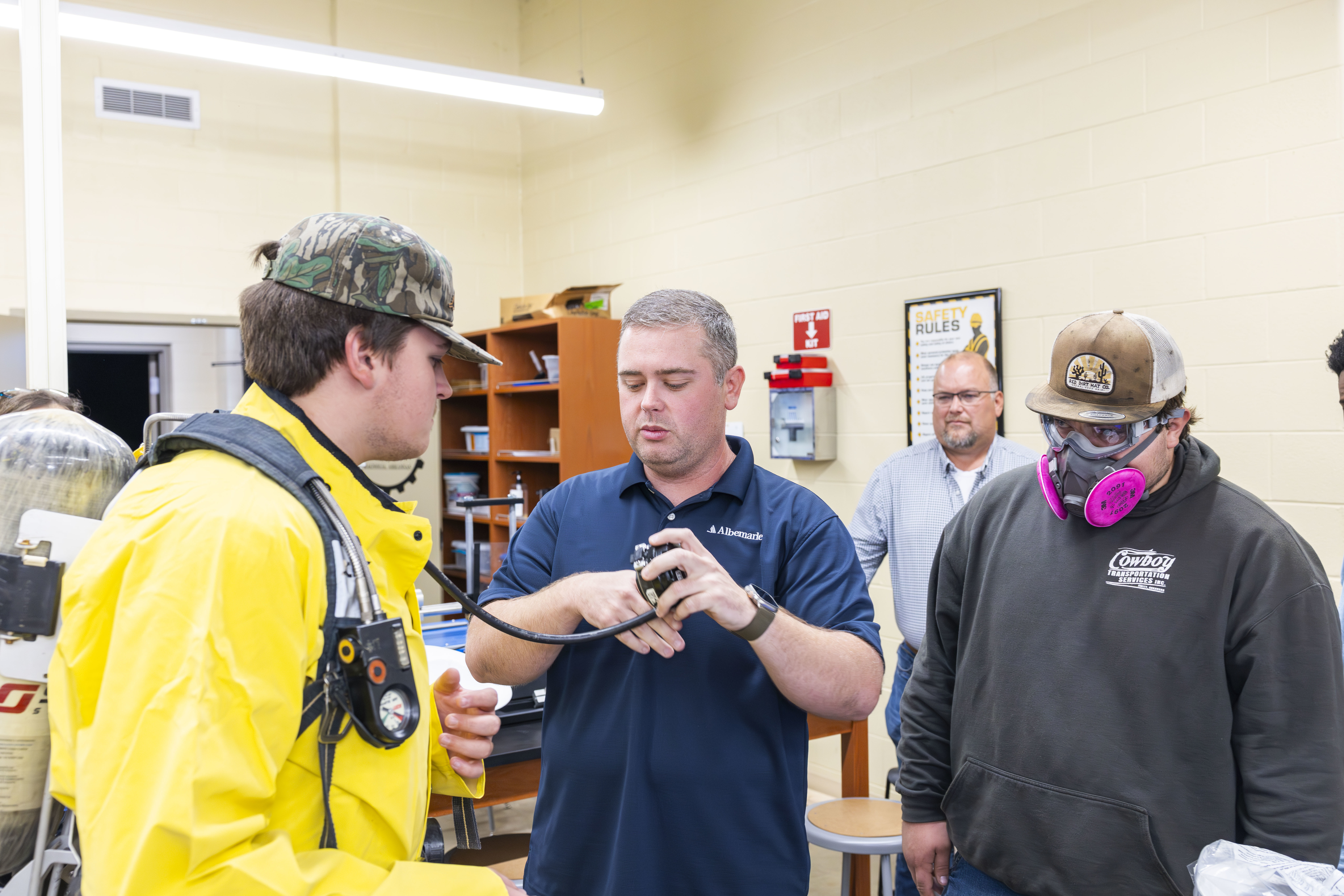 LiTHIUMLEARNS HIRED Grant and Albemarle donation provide high school students new career and technical education program