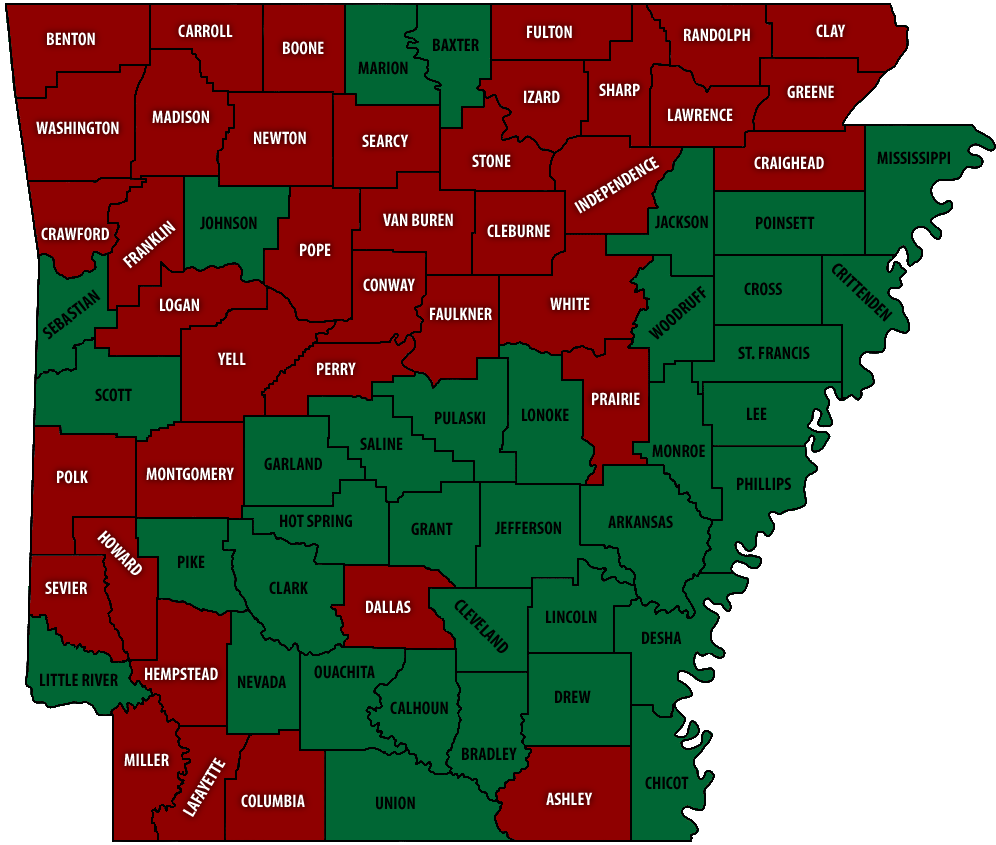 More South Arkansas counties under burn ban