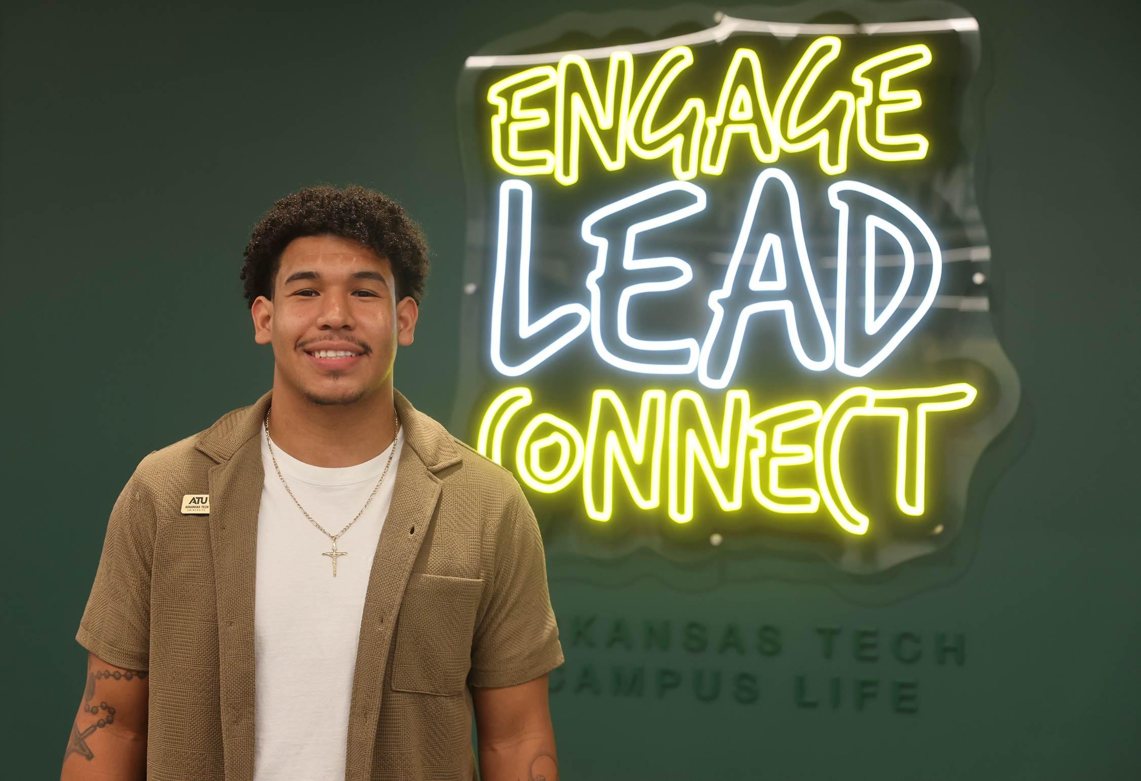 Gurdon grad student Armando Harper chosen for national civic engagement honor